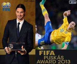 yapboz FIFA Puskás Ödülü 2013 Zlatan Ibrahimovic